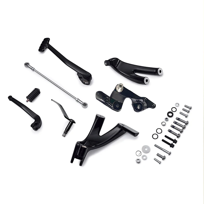 Forward Control Kit Front Pedals for Street Low Rider Forward Control Kit Moves the Controls 7.5'' Forward From Mid Control