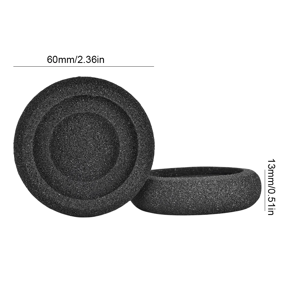 Coussin d'oreille de remplacement pour Jabra Evolve, housse en éponge pour téléphone, coussin d'oreille à haute élasticité, manchon pour écouteurs, sauna, 20, 20se, 30, 30II, 40, 65, 65