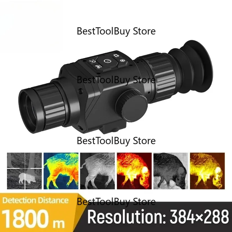 384x288 Infrared Night Vision Monocular 25mm 35mm Lens for Travel Camping Animal Marine Security Observation