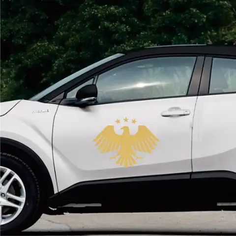 Syriskt nationellt nytt emblem vinyldekal — Vattentät bildekorklistermärke för lastbilsstötfångare och bakrutor 8 best sales klistermärken för lastbilar - №3