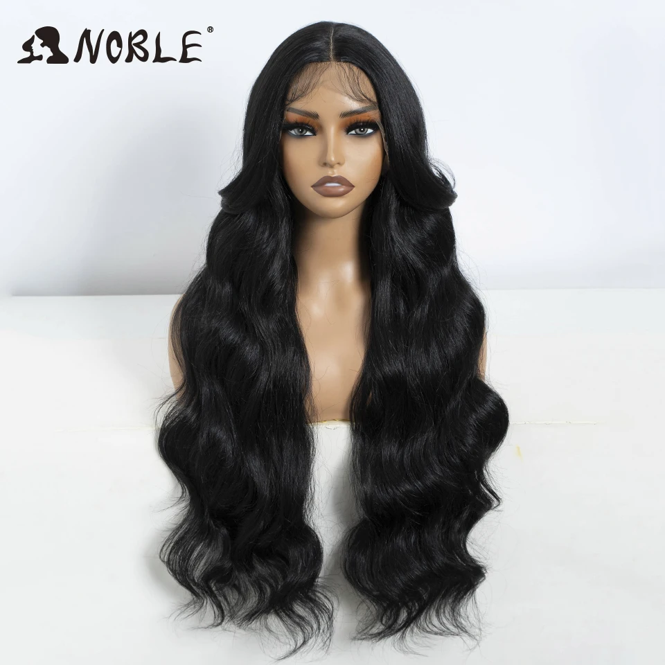 Noble Synthetic lace Wig Body Wave Lace Front Wigs For Women 30