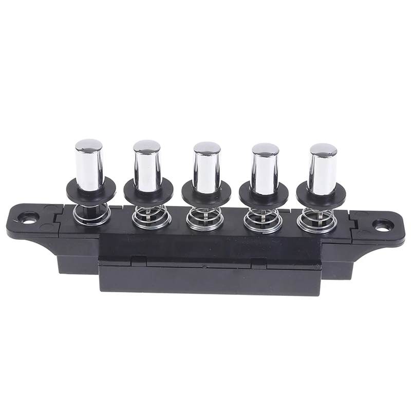 Hot Sale Five-position plug-in button switch for range hood five-position silver switch
