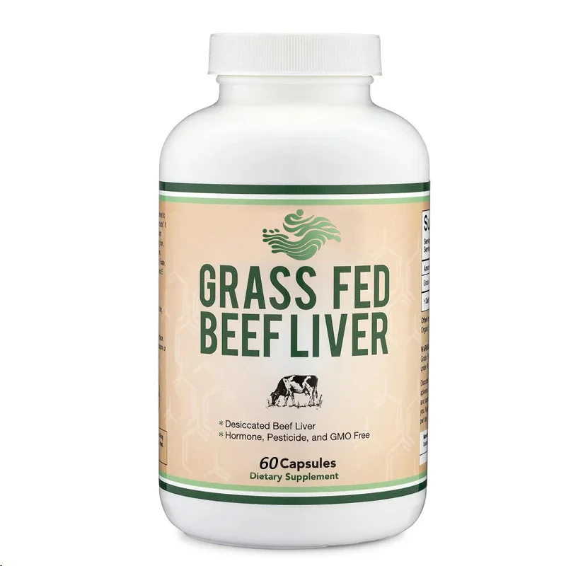 Beef Liver Capsules Contain 1000 Milligrams Of Grass Fed Beef Liver Supplements, Used For Digestive, Immune, And Energy