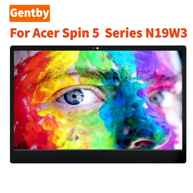 

New For Acer Spin 5 Series SP513 54N Sp513 55N N19W3 2256*1504 QHD 60Hz 40 Pins 13.5-inch Laptop IPS Touch LCD Screen Display