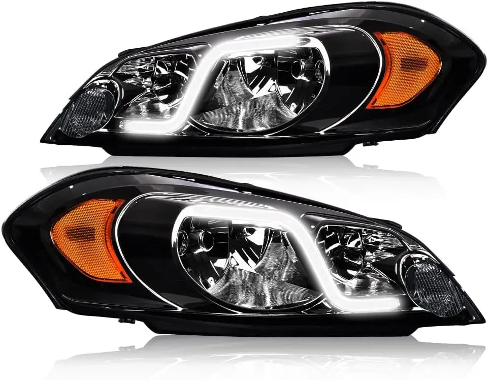 

Светодиодные фары DRL без лампочек, совместимые с Chevy Monte Carlo/2006-2013 Chevy Impala/2014-2016 Chevy Impala Limited 2006-2007 гг.