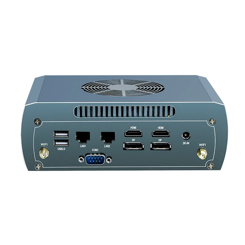 Topton FU03 AMD Mini PC Ryzen 7 8845HS 2*2.5G LAN Firewall Router 2*NVME Fanless Gaming Computer Industrial PC WiFi6