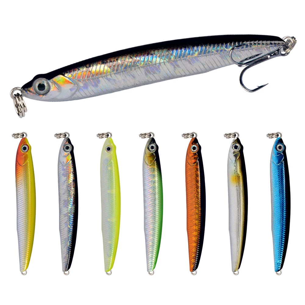 1pcs High Quality Thrill Stick Fishing Lure 10g 7cm Sinking Pencil Long Casting Shad Minnow Artificial Bait Pike Lures