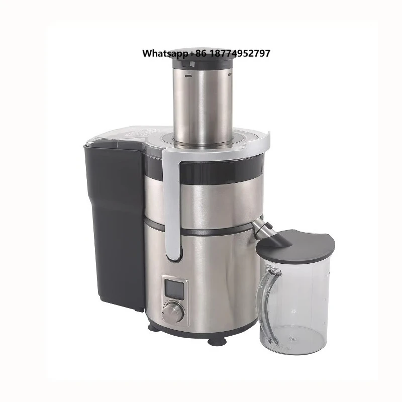 Industrial Stainless Steel Automatic Commercial Juicer Machine Line Fruit Vegetable Extractor 1000W for Small Business