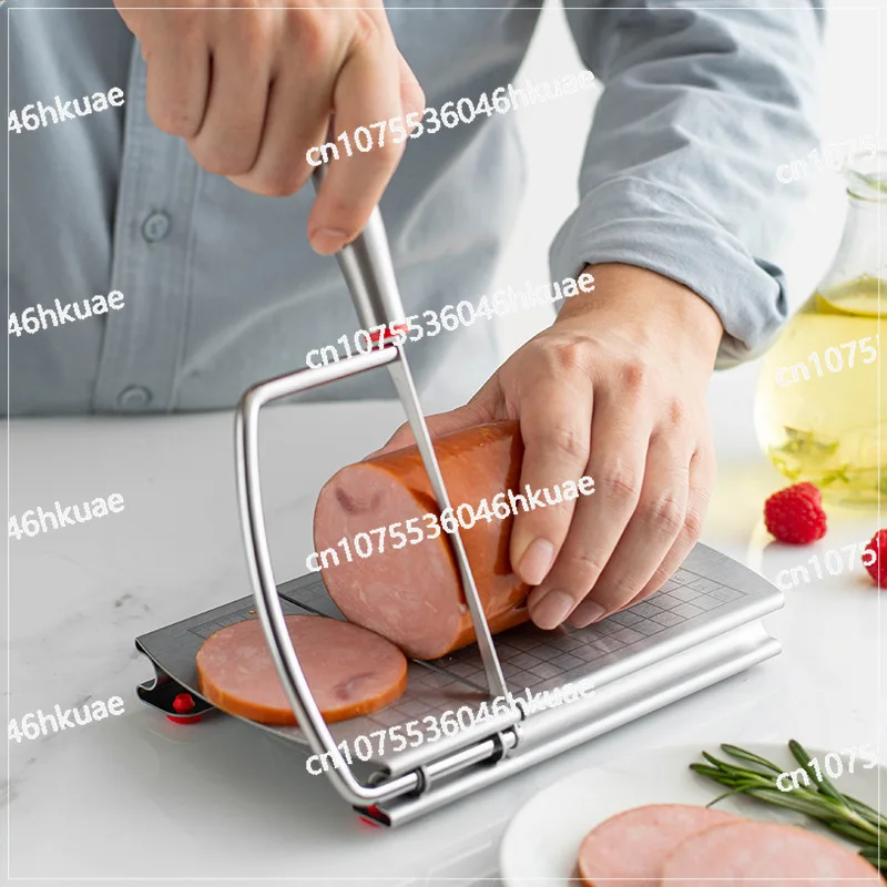 Kitchen Tools with Graduated Stainless Steel Cheese Slicer Ham Cutter Butter Cheese Splitter