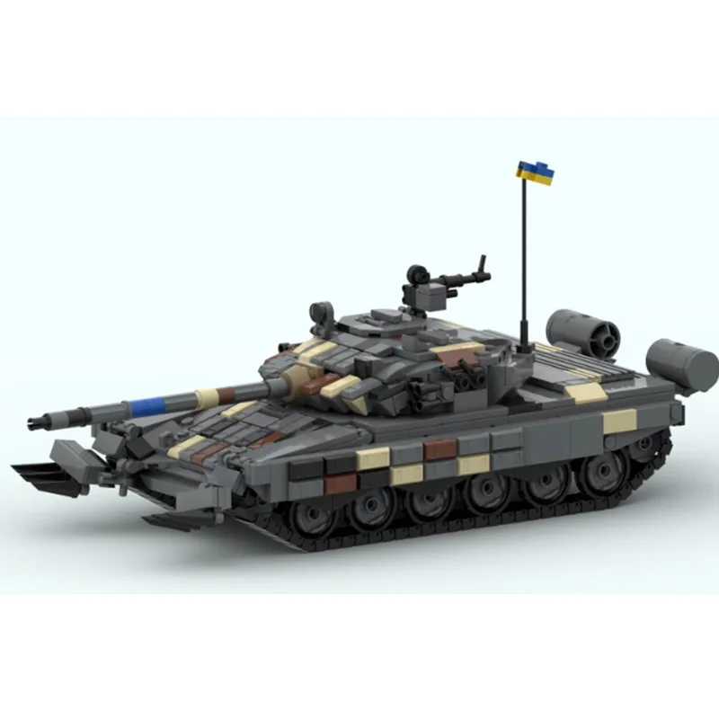 ww2 military Soviet Ukrainian Army T-72 main battle tank war Parade on Red Square vehicles weapons Building Blocks bricks toys