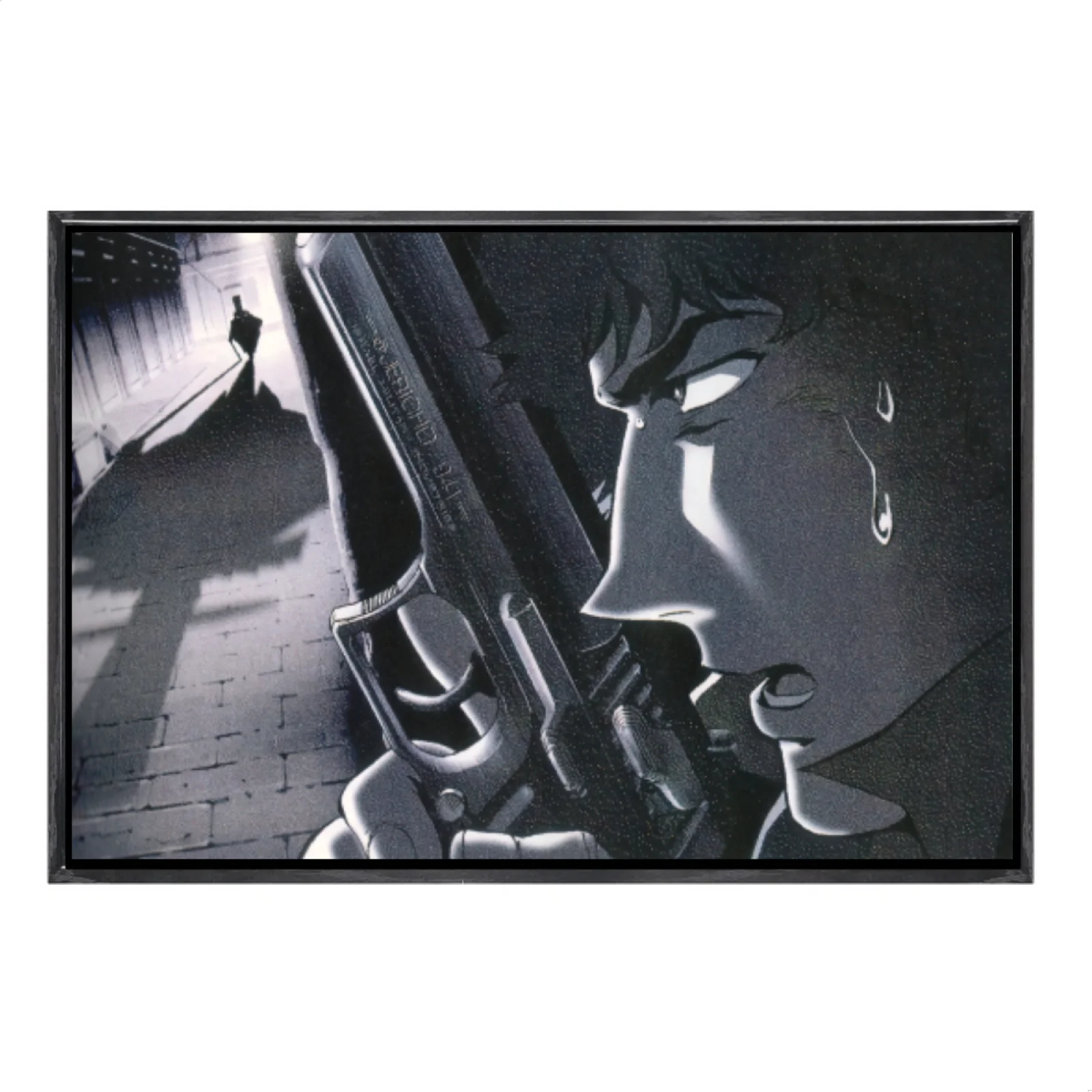 

Японская манга, многоразмерный холст, постер в двойной рамке, настенное искусство, ковбойский бибоп, домашний декор для гостиной, спальни