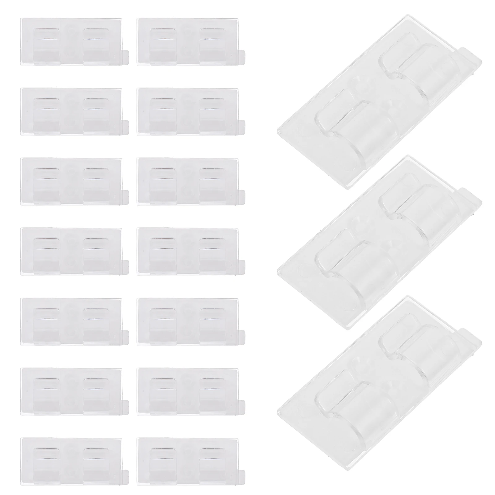 

20pcs 20 Clear Outdoor Light Outdoors String Lights Clip String Clips Cable Hooks for Wall Wire Management Balcony Deck Gutter