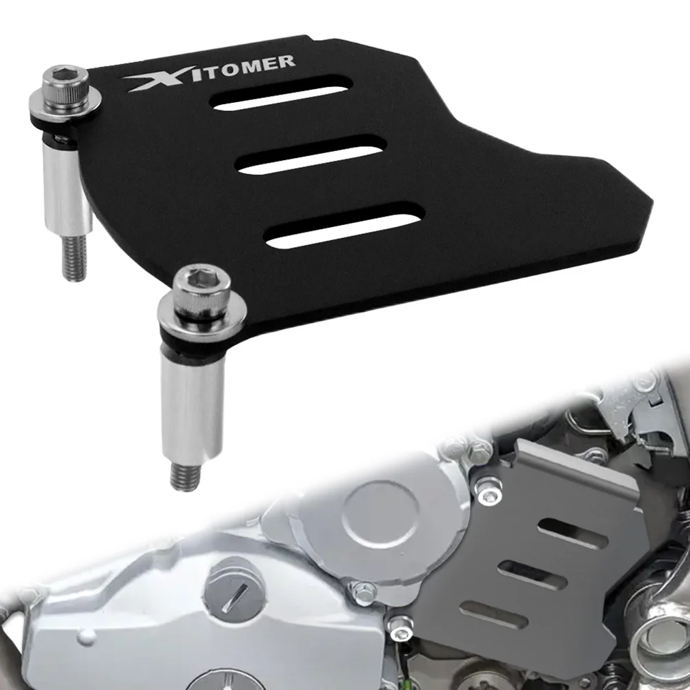 

Motorcycle Chain Guard Cover Fit For Kawasaki KLX230 / S / SM 2020 2021 2022 2023 2024 Black Aluminum Guard Sprocket Protector