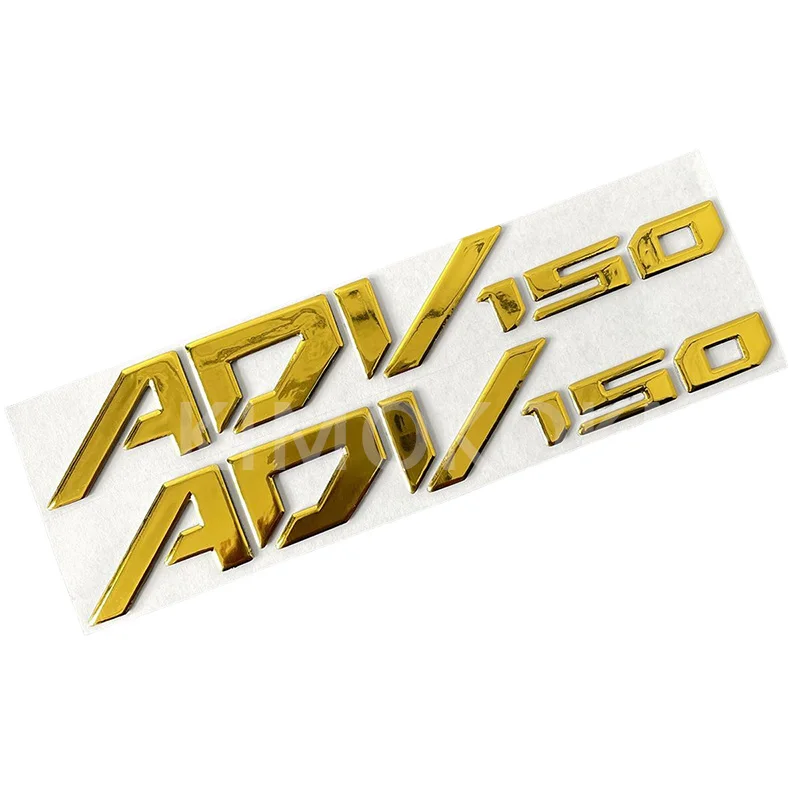 For Honda ADV160 ADV150 1Pair Motorcycle 3D Epoxy Emblem Logo Badge Decorative Stickers Moto Side Body Accessories Decals