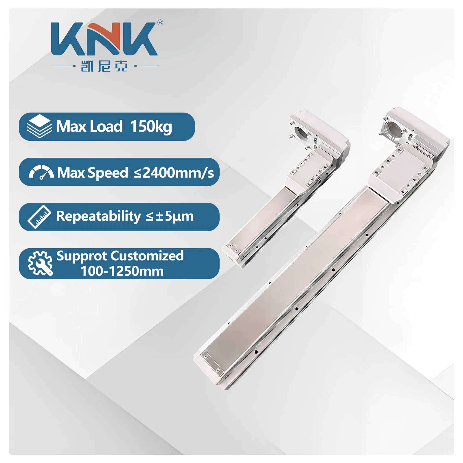 

KNK Silent Small Workbench KTH Enclosed Dustproof Ball Screw Guide Rail Module