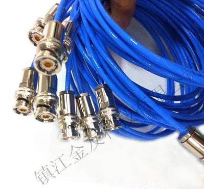 TRB Three Coaxial BNC Cable Connecting Line 1553B Bus Trx316 1.5m Double Male Three Bayonet