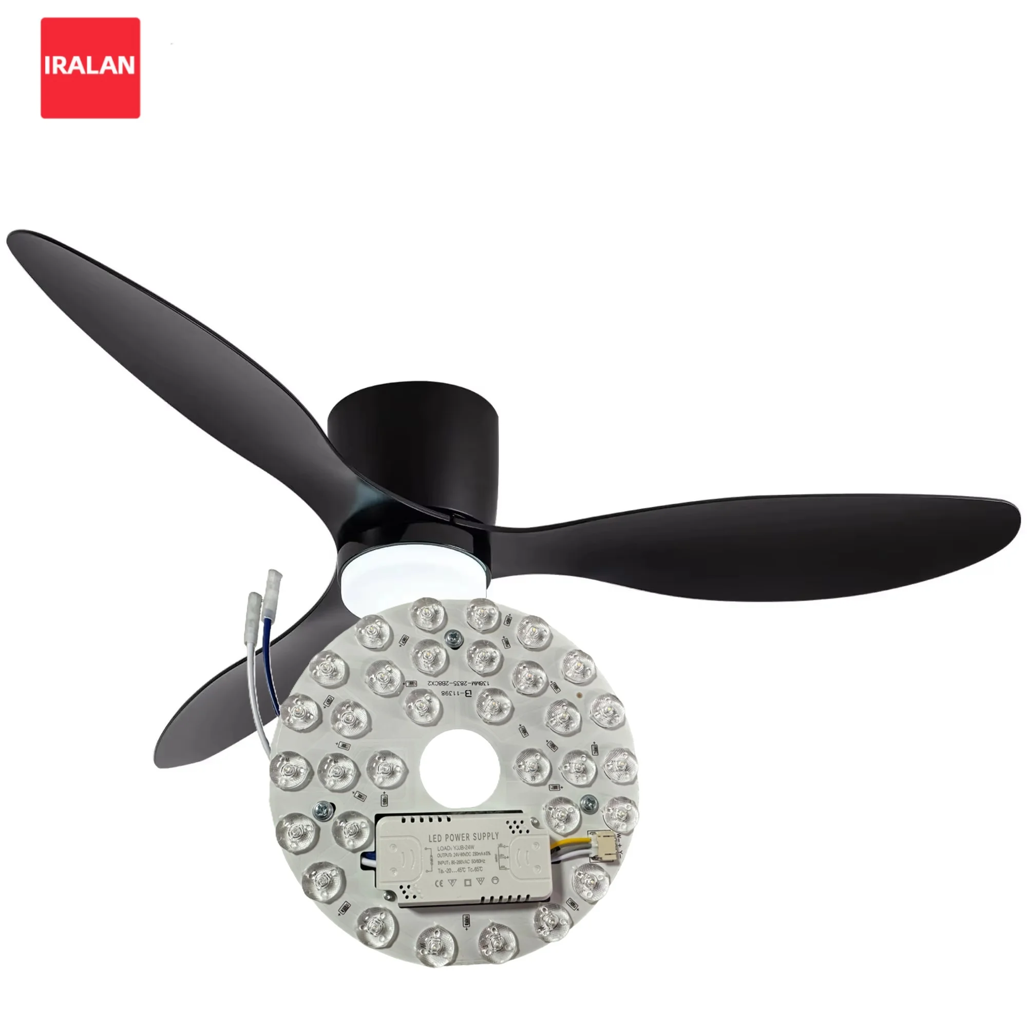 

IRALAN 3-Color Intelligent LED Chip Board for Ceiling Lights IRALAN Easy Installation AC 85-265V Wide Voltage Support