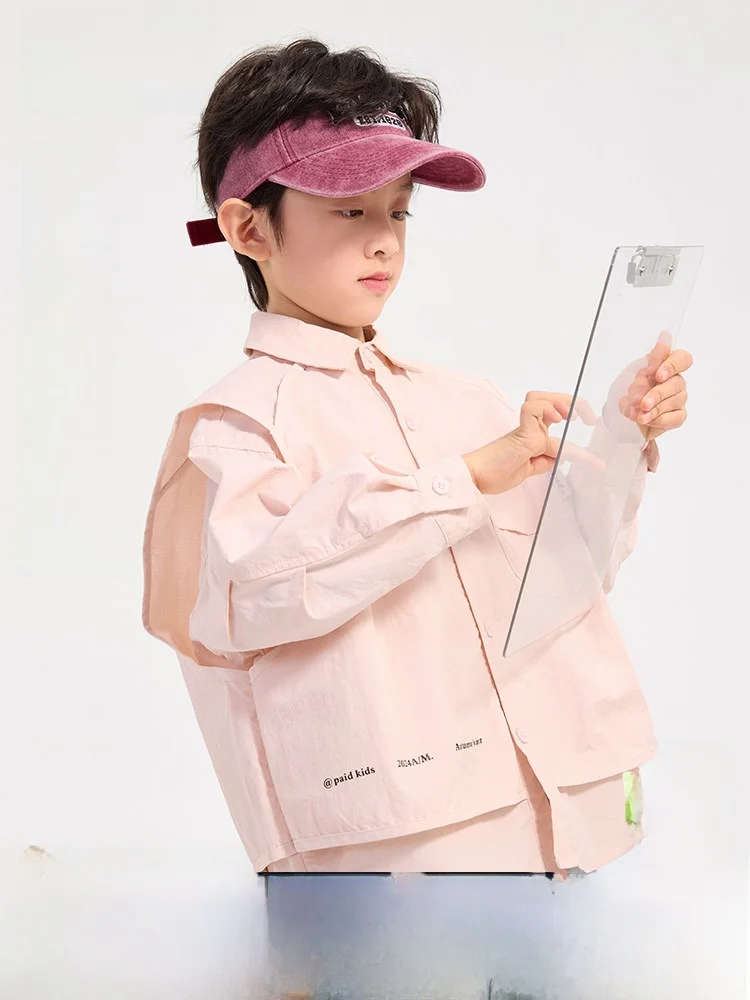 casual-boys'-shirt-spring-2026-new-style-korean-version-fake-two-piece-children's-clothing-trendy-long-sleeve-flip-collared