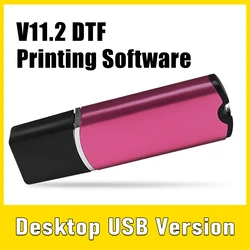 DTF Rip версия программного обеспечения V11.2 USB ключ-ключ драйвер настольная версия DTF печатное программное обеспечение для R1390 L1800 R2400 XP-15000