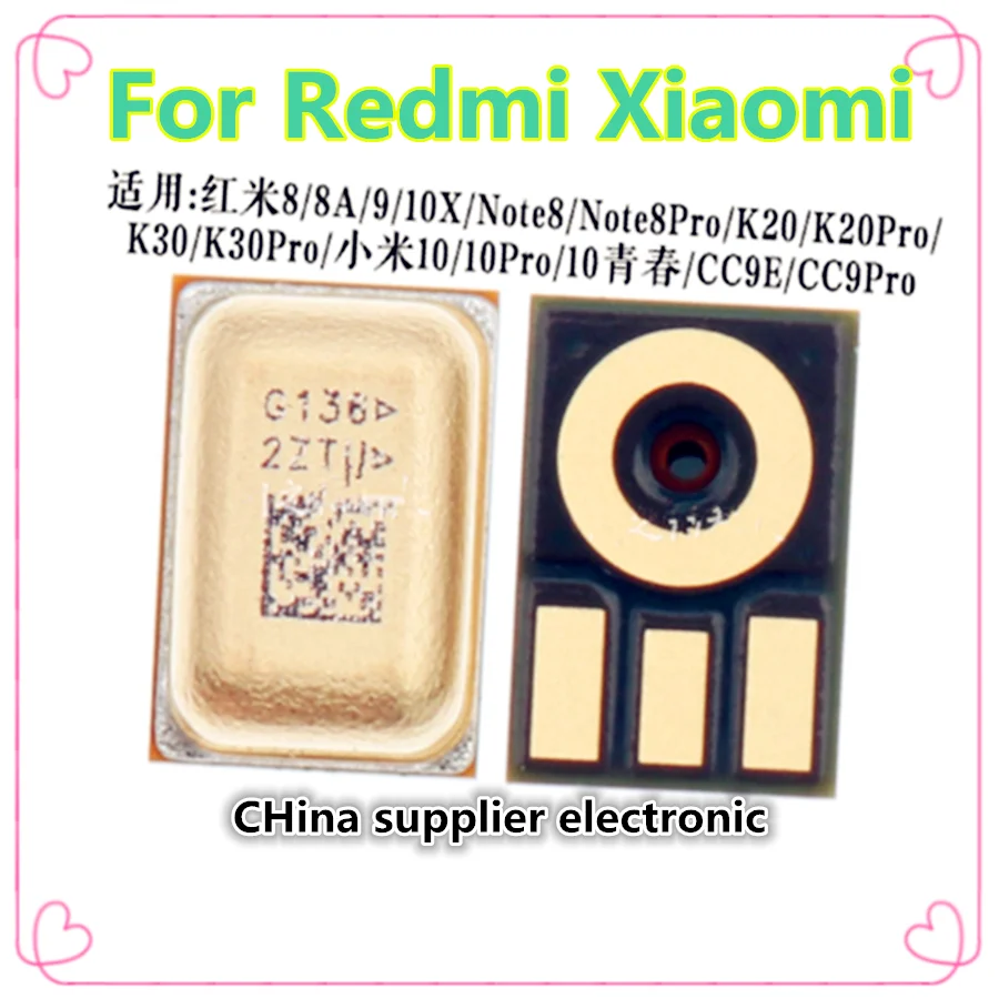 

Для Redmi Xiaomi 8 8A 10 10Pro K20 K20PRO мобильный телефон материнская плата микрофон K30 K30PRO ПРИМЕЧАНИЕ 8 PRO ПРИМЕЧАНИЕ 9 PRO