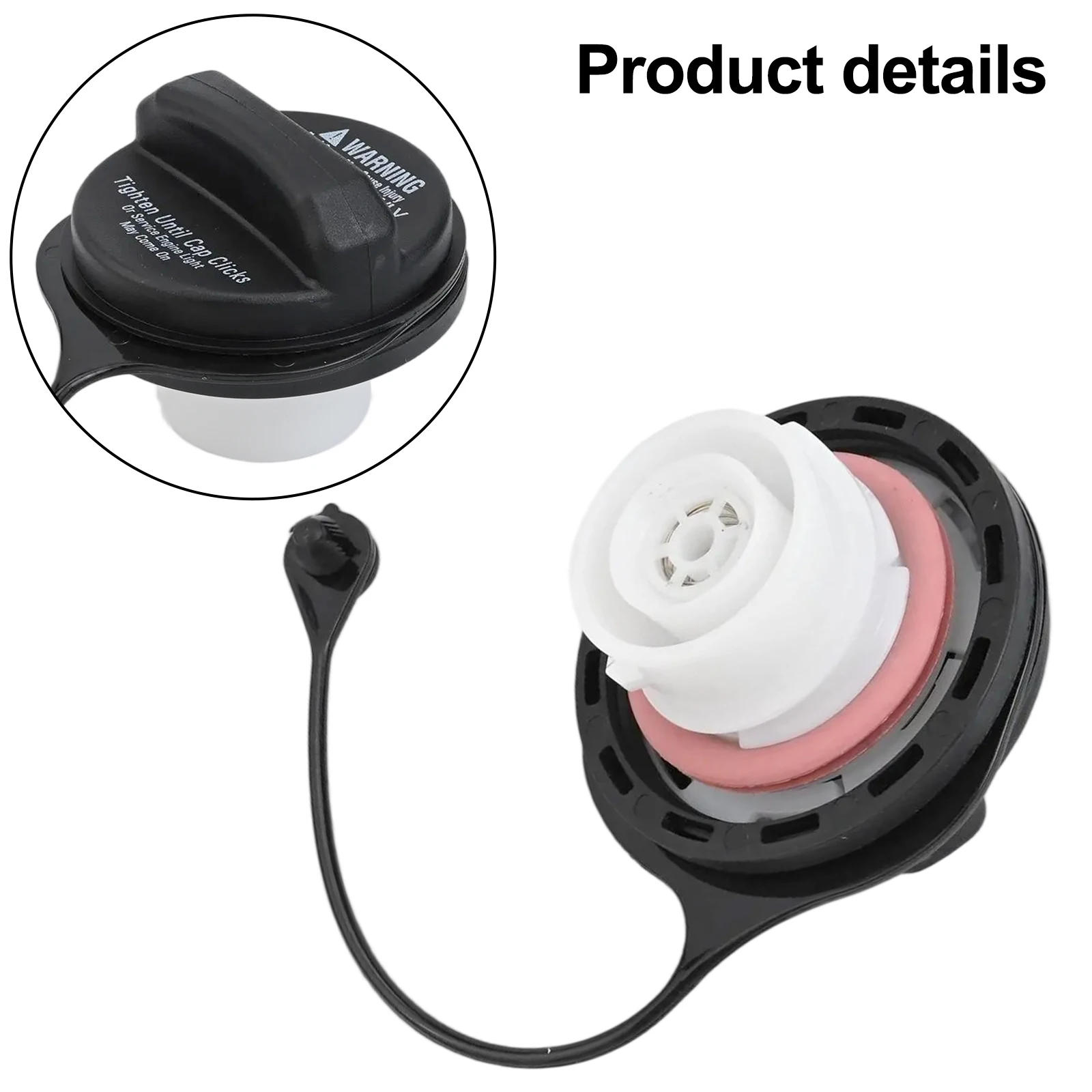 

Fuel Tank Filler Gas Cap with Tether for 3 2010 2013 6 2010 2013 For CX7 2010 2012 For CX9 2007 2015 Direct Fit Part