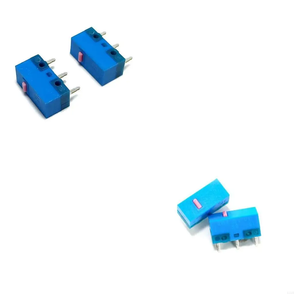 Huano microswitch 8 천만 클릭 수명 게임 마이크로 스위치 3 컴퓨터 마우스 왼쪽 오른쪽 버튼을위한 핀 핑크 점