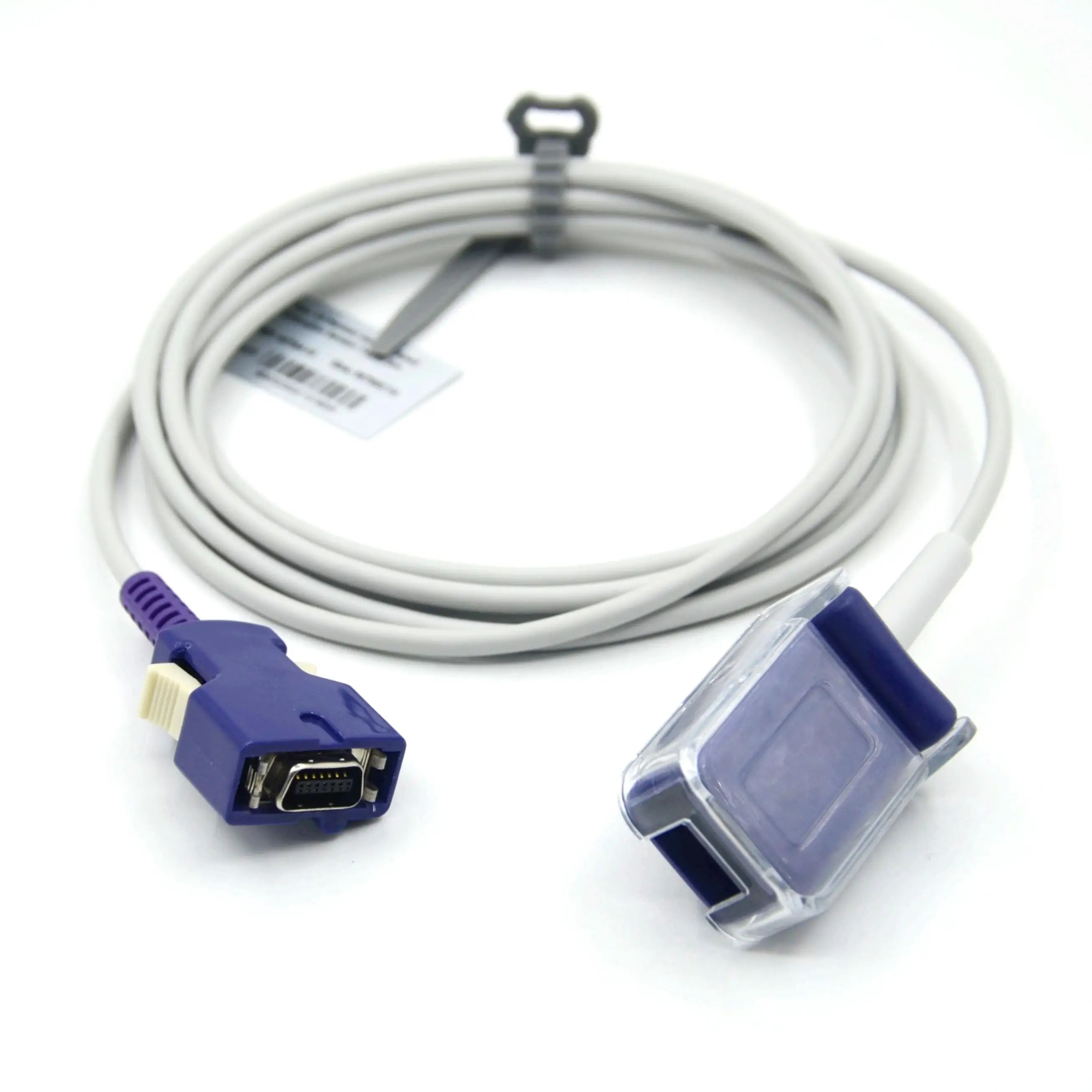 Compliant for Nellcor OXMAX DOC-10 SpO2 Extension Cable, Reusable TPU Medical Adapter Accessories