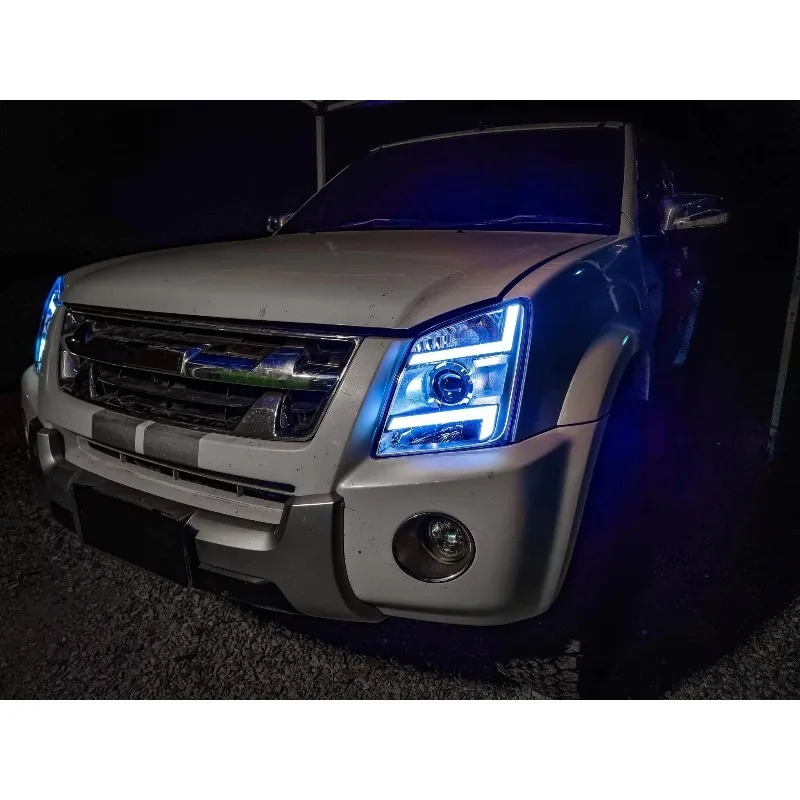 Factory Exclusive Manufacturing Headlight Assembly for Isuzu D-MAX 2007 2008 2009 2010 2011
