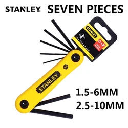 STANLEY 7-piece set of metric folding Allen wrench 1.5-6mm 69-261C