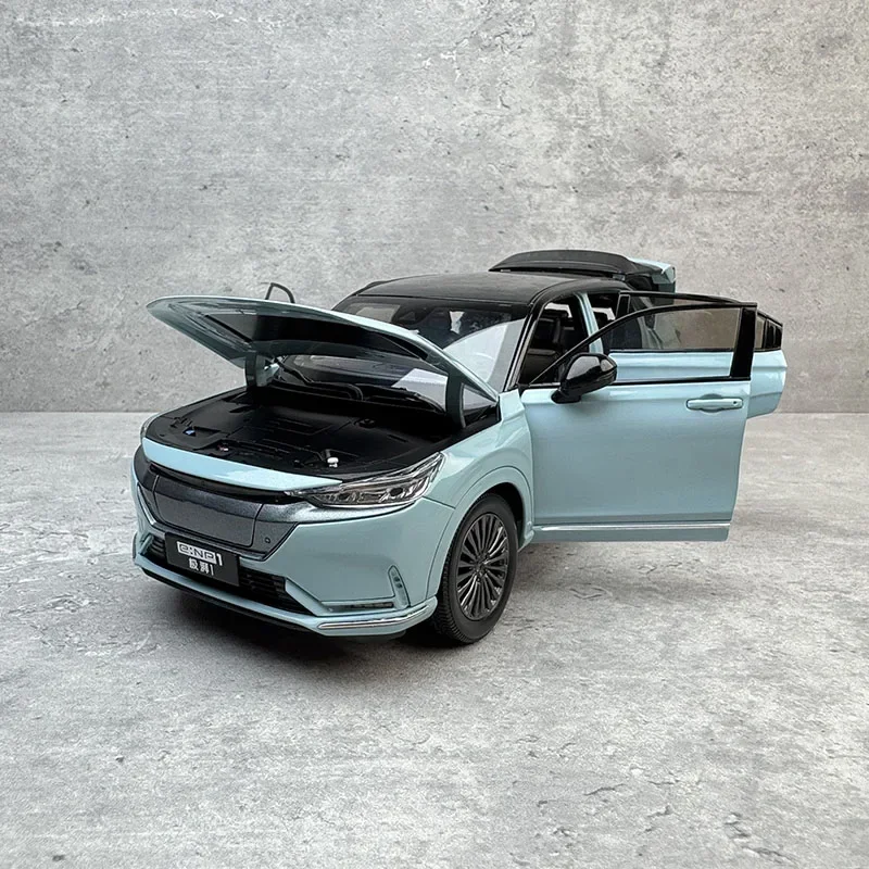 รถโมเดลจำลองโลหะผสม รุ่น Jipai 1 e: NP1 รุ่นไฟฟ้าล้วน น้ำหนักเบา ขนาด 1:18