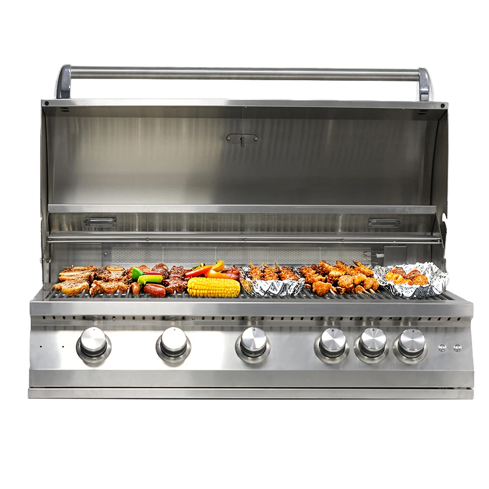 Heavy Duty Premium Modern Luxury Built-in 304 Stainless Steel Outdoor Kitchen Party Grill