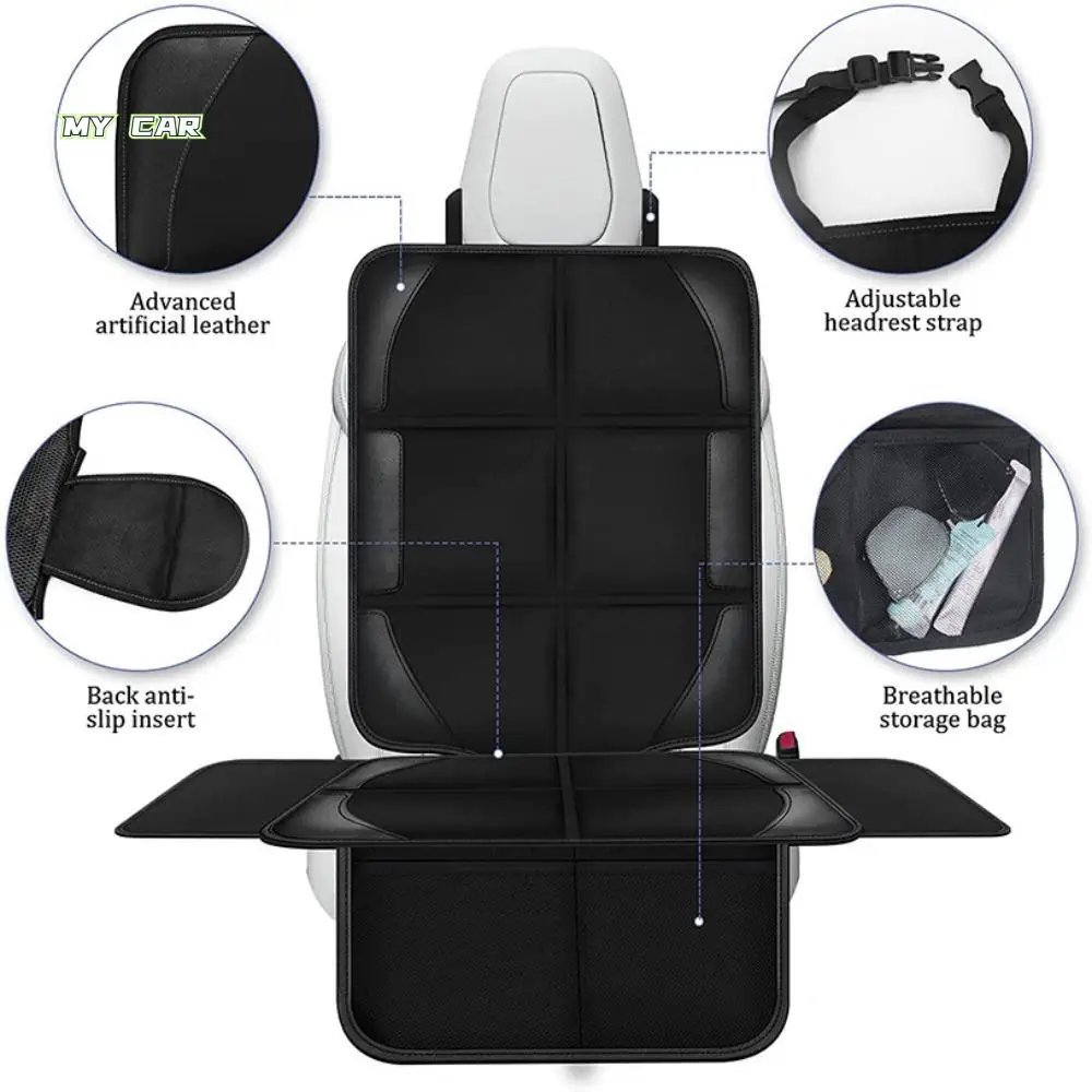 

Universal Child Safety Seat Cushion Waterproof Durable Car Seat Protective Cover Anti-Slip Protection Anti-Scratch Mat Pads