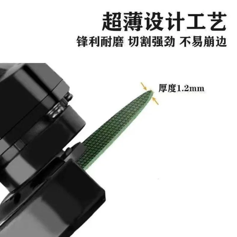 100mm Ultra-Thin Double Mesh Resin Cutting Blade for Angle Grinder, Stainless Steel Metal Grinding Wheel Polishing Saw