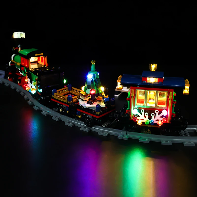 No Model LED Light Kit for Winter Holiday Train 10254