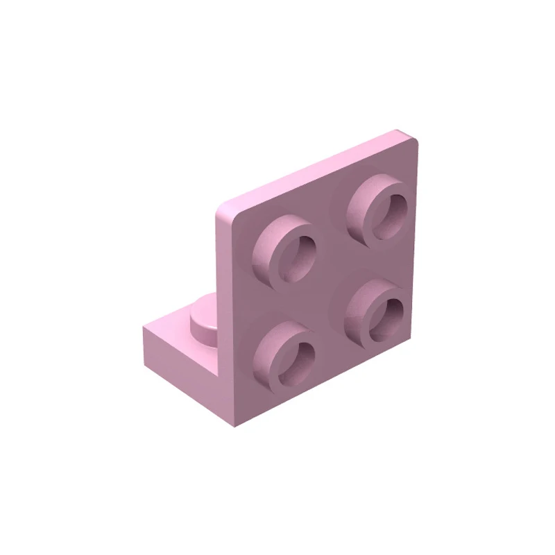 ANGULAR PLATE 1.5 BOT. 1x2 2/2 .Modified Plates Reverse siding, right Angle ,Compatible with Plates 99207 Building Blocks Toys A