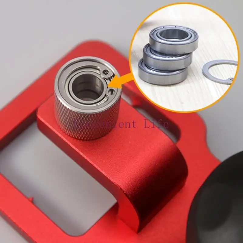 L1EE المهنة صياغة الأدوات الخشبية لكمة سطح المكتب أداة قطع سطح المكتب التي تتميز بمقبض مريح وبناء معدني #2