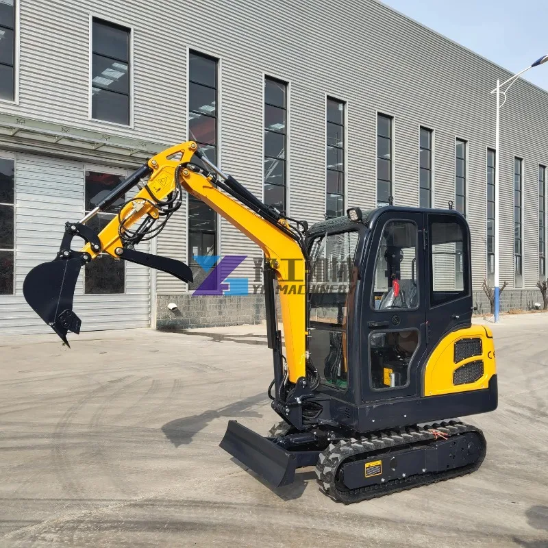 1000kg Hydraulic Mini Excavator Mini Digger Loader Bagger with Competitive Prices Meet CE/EPA/EURO 5 Emission