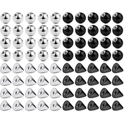 20/80 Pc Externally Threaded Piercing Balls Stainless Steel Replacement Balls Piercing Parts Lip Tragus Helix Body Jewelry Gift