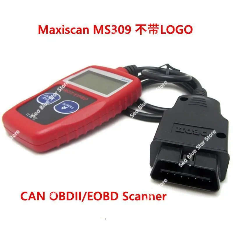 Foreign trade hot-selling MS309 multifunctional car diagnostic instrument code reader Maxican MS309 Scanner