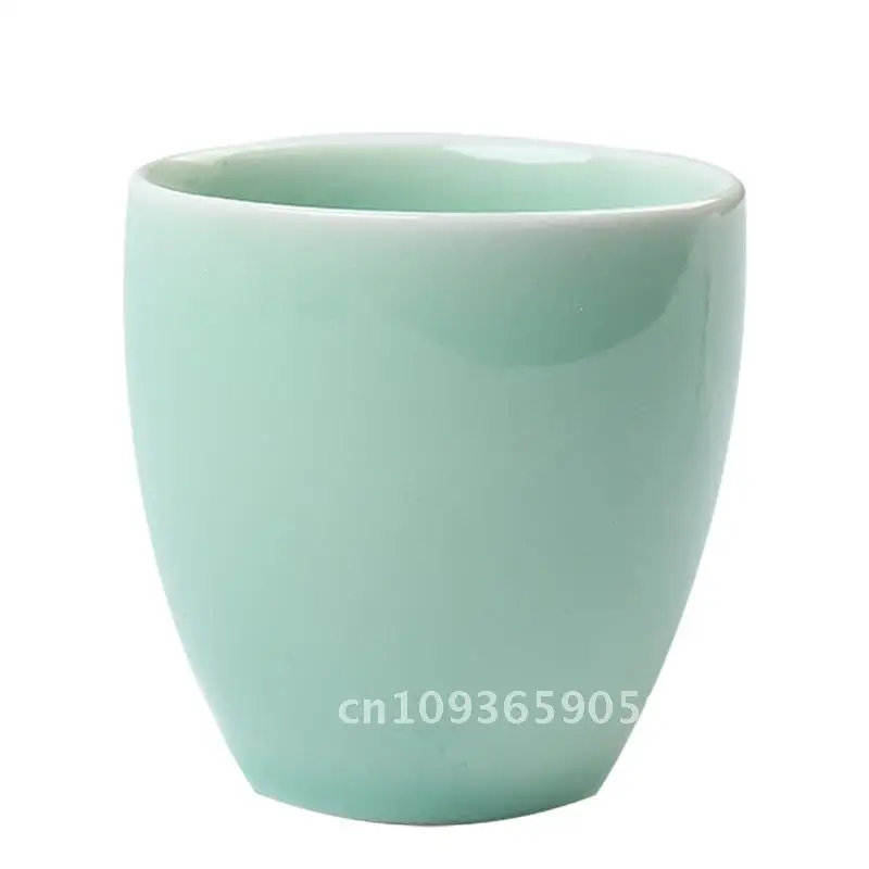 

Wine Glass Ceramic Liquor Glass Yellow Wine Glass Spirits Glass 2 Two Pack 100 ml Water Cup