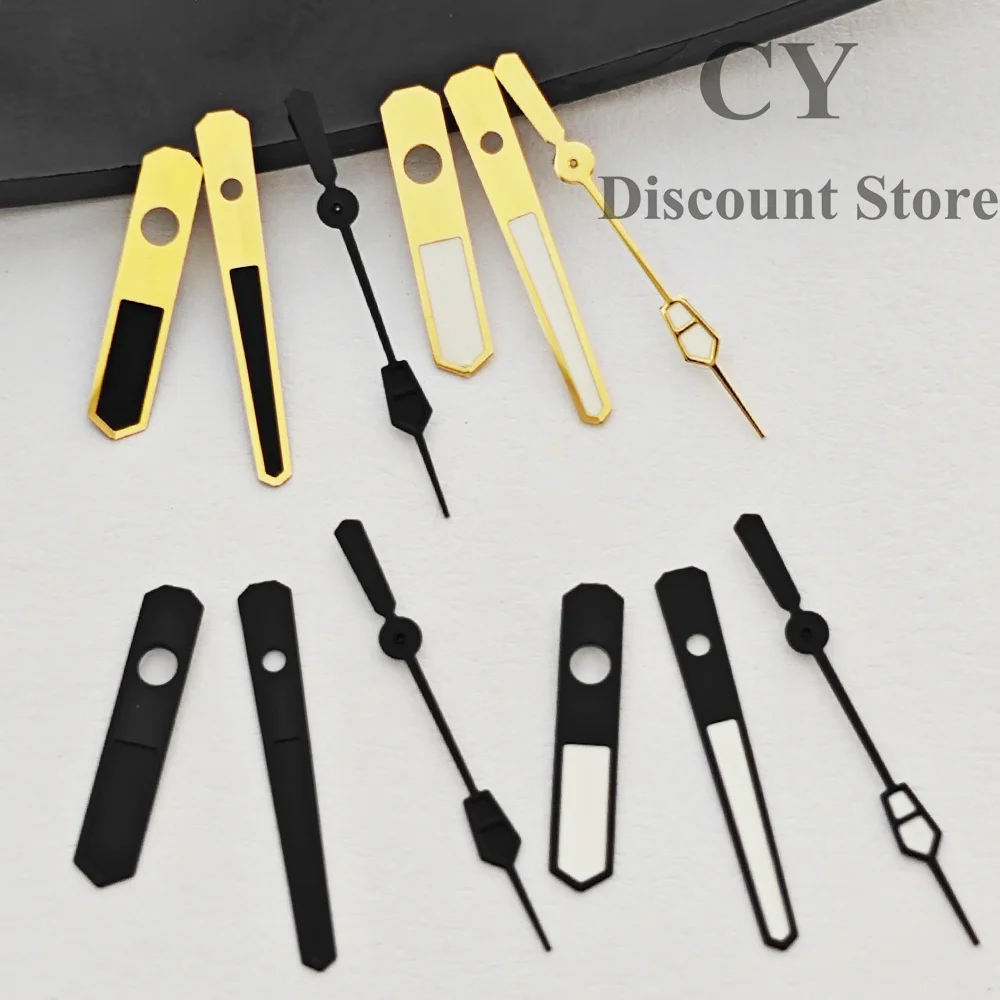 ساعة ريتشوس NH35 عقارب فضية وسوداء وذهبية وردية وذهبية عقارب خضراء مضيئة تناسب حركة NH35 NH36