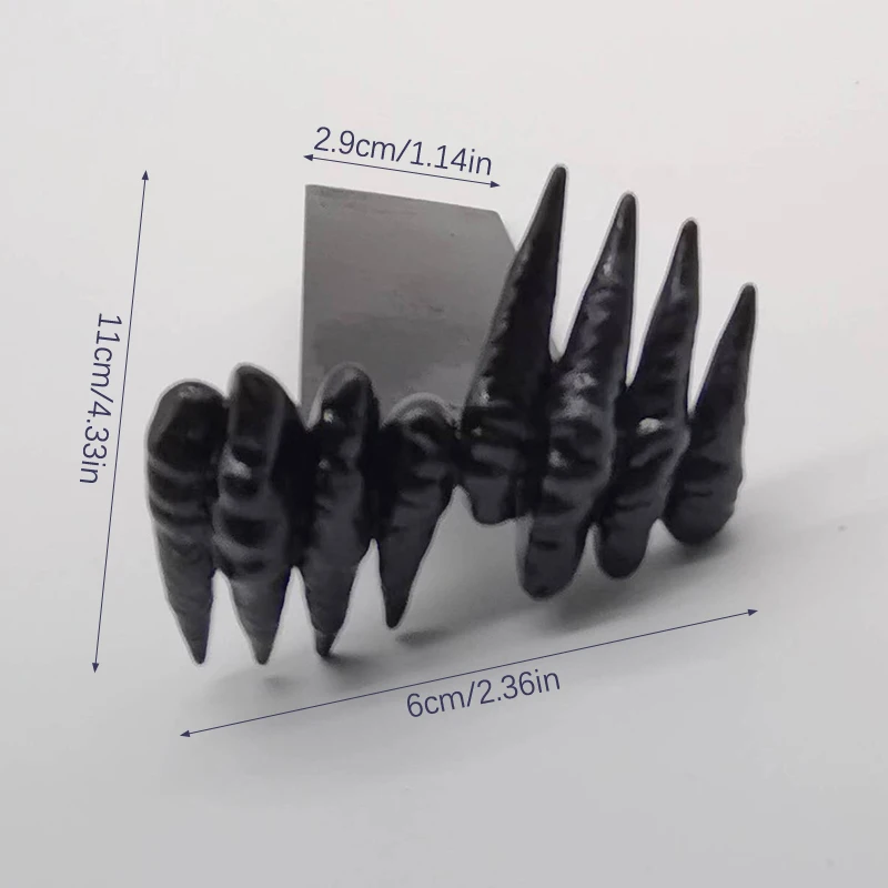 Hand Of The Devil Halloween Horror Demon Hand Bookmark Movie Bookmark Plastic Crafts Desktop Decoration Bookmark Ornament