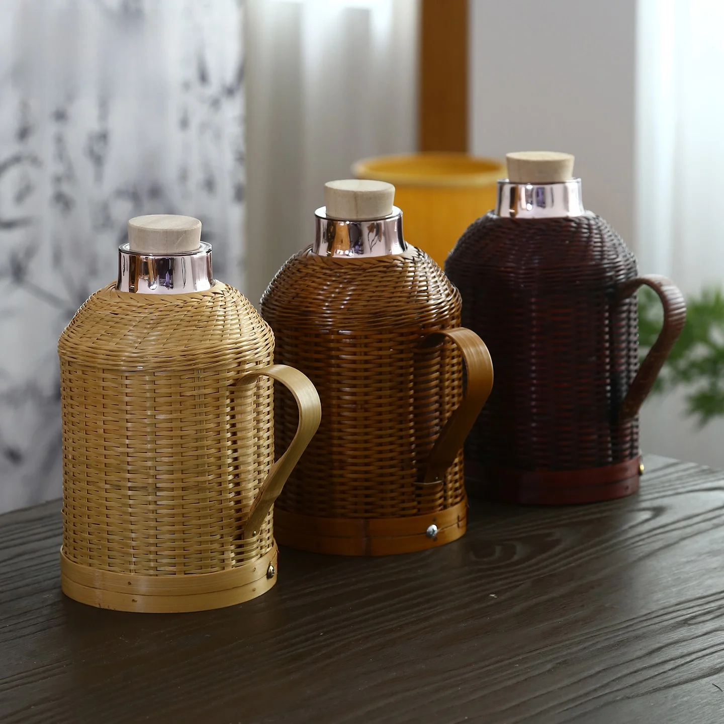 anan-–-bouteille-d'eau-chaude-en-bois-de-bambou-grande-laque-pot-de-brassage-de-the-chauffe-plat-isole-retro-bouilloire-a-the-en-acier