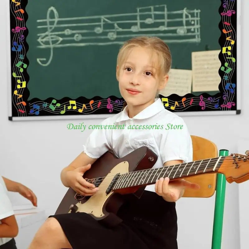 

97QB Bulletin Border Trim Scalloped Bulletin Board Borders Classroom Borders Decorative Borders for Classroom Decoration