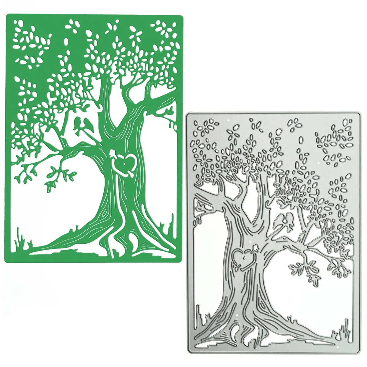 

For Scrapbooking Metal Die Cuts Tree Pattern Punch Cutting Stencil Handmade Greeting Card Background Decorating Paper Craft