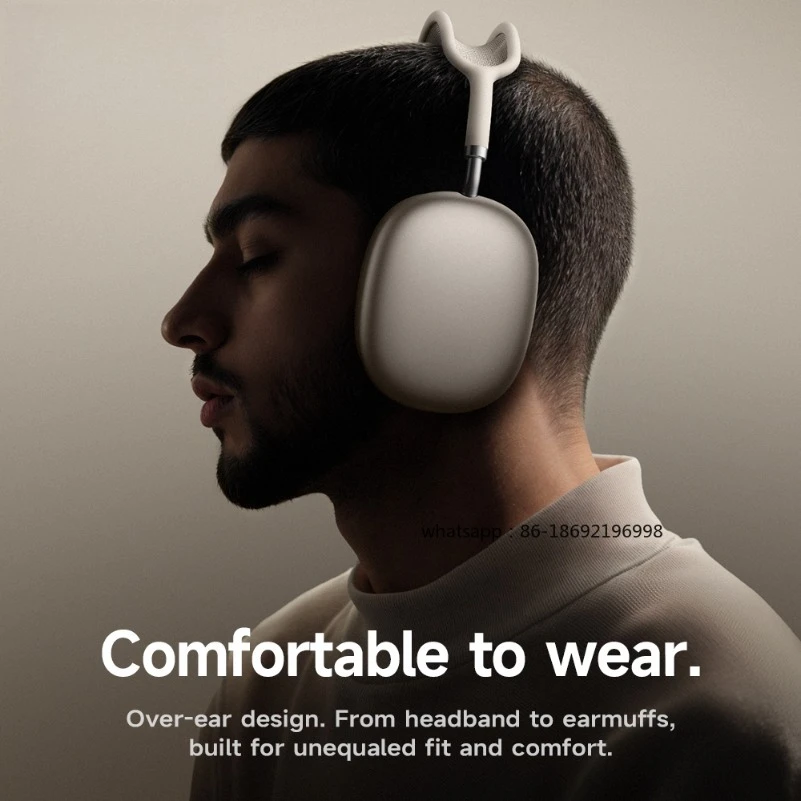 

W65 New Bluetooth 5.4 Headphone Over Ear Big Earphones Hifi Audio Music Sport Gaming Headsets for Iphone Android With Mic