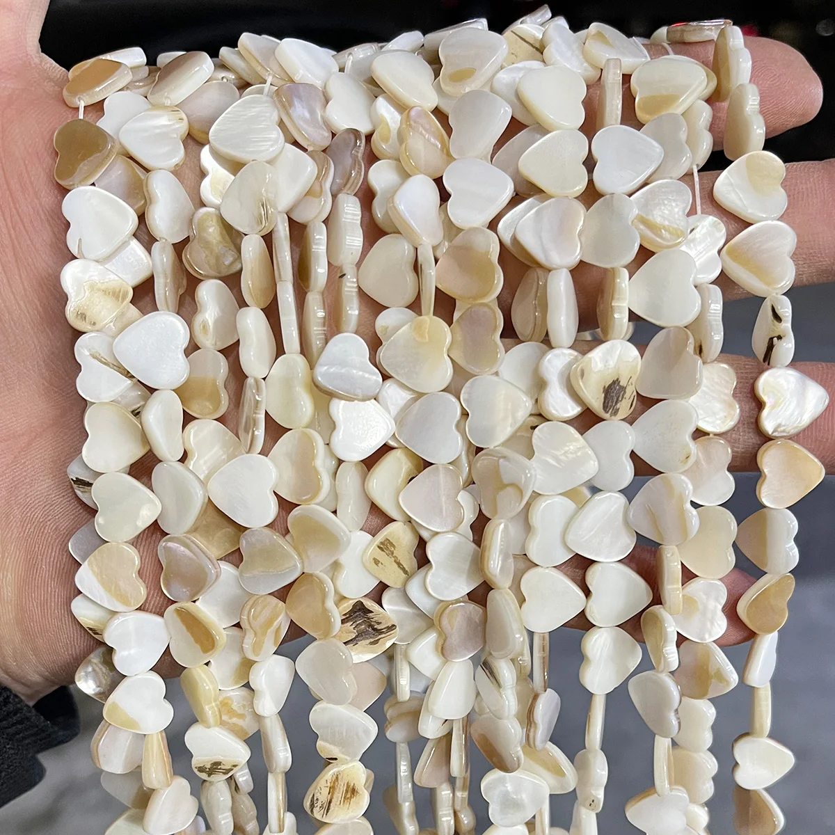 Natural Loose Spacer Oil Sheen Freshwater Shell Beads Irregular Baroque Beads DIY Jewelry Making Necklace Bracelet Accessories