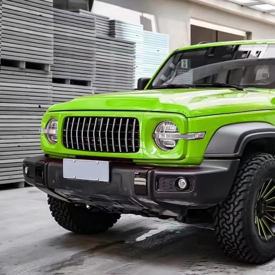 خزان 300 مصبغة تعديل إطار الشبكة الأمامية شبكة الوجه الأمامي ملحقات الديكور الخاصة المصد الأمامي للسيارة #1