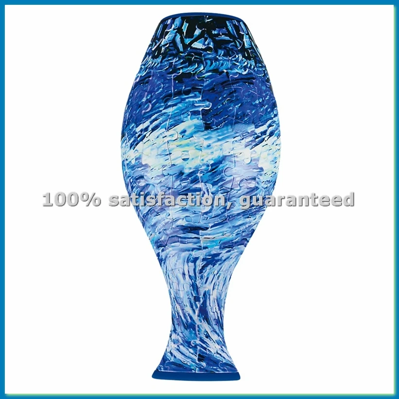 3D Jigsaw Vases Diy…