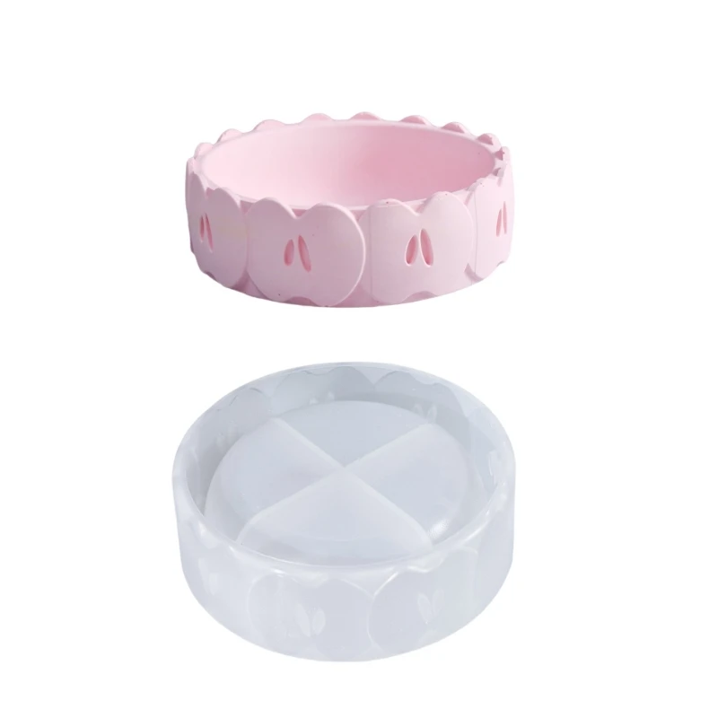 

Creative Fruits Resin Castes Sturdy Silicone Mold Stylish Dishes Tray Molds Accessory for Customes Craft Projects Dropship